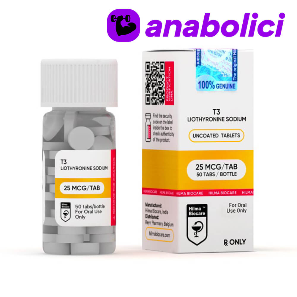 Comprare T3-Liothyronine Sodium Hilma Biocare 25 mcg Comprare T3-Liothyronine Sodium Hilma Biocare 25 mcg