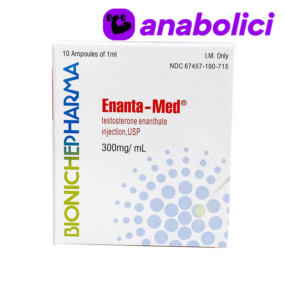 Comprare Enanta-Med Bioniche Pharma 300 mg/ml Comprare Enanta-Med Bioniche Pharma 300 mg/ml