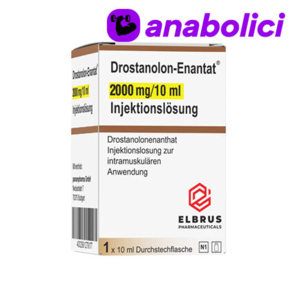 Comprare Drostanolon-Enantat Elbrus Pharmaceuticals 200 mg/ml