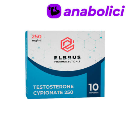Comprare Testosterone Cypionate Elbrus Pharmaceuticals 250 mg/ml