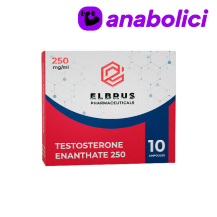 Comprare Testosterone Enanthate Elbrus Pharmaceuticals 250 mg/ml