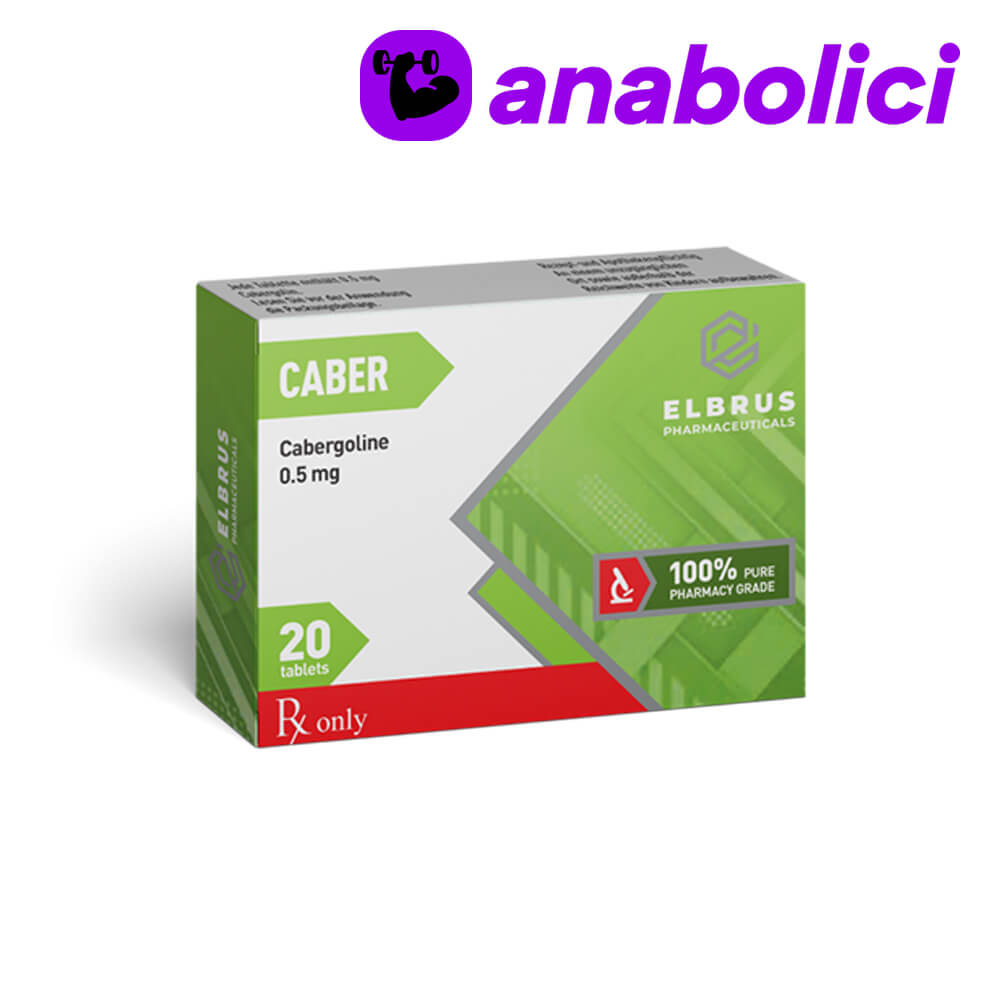 Comprare Caber Elbrus Pharmaceuticals 0.5 mg Comprare Caber Elbrus Pharmaceuticals 0.5 mg