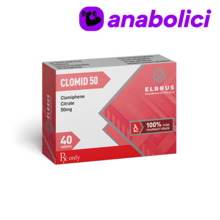 Comprare Clomid Elbrus Pharmaceuticals 50 mg