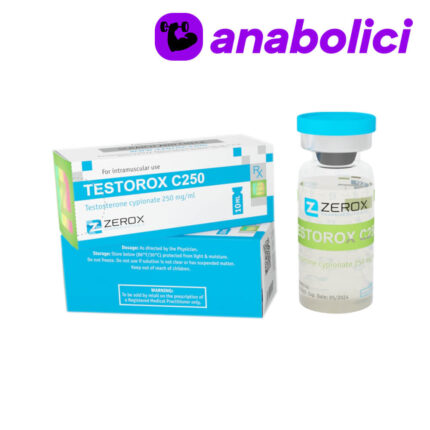Comprare Testorox C250 Zerox Pharmaceuticals 250 mg/ml Fiala